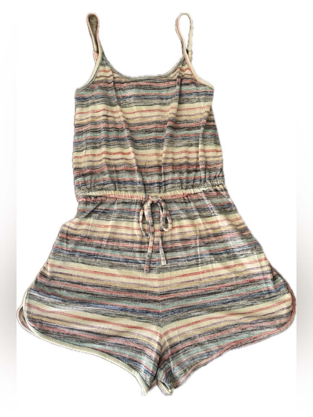 Striped Multi-Color One-Piece Romper